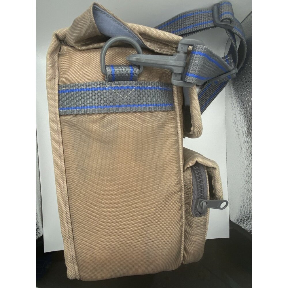 Cullmann Camera Bag Model 7570 Padded Shoulder DSLR Case Tan Gray - Picture 5 of 8
